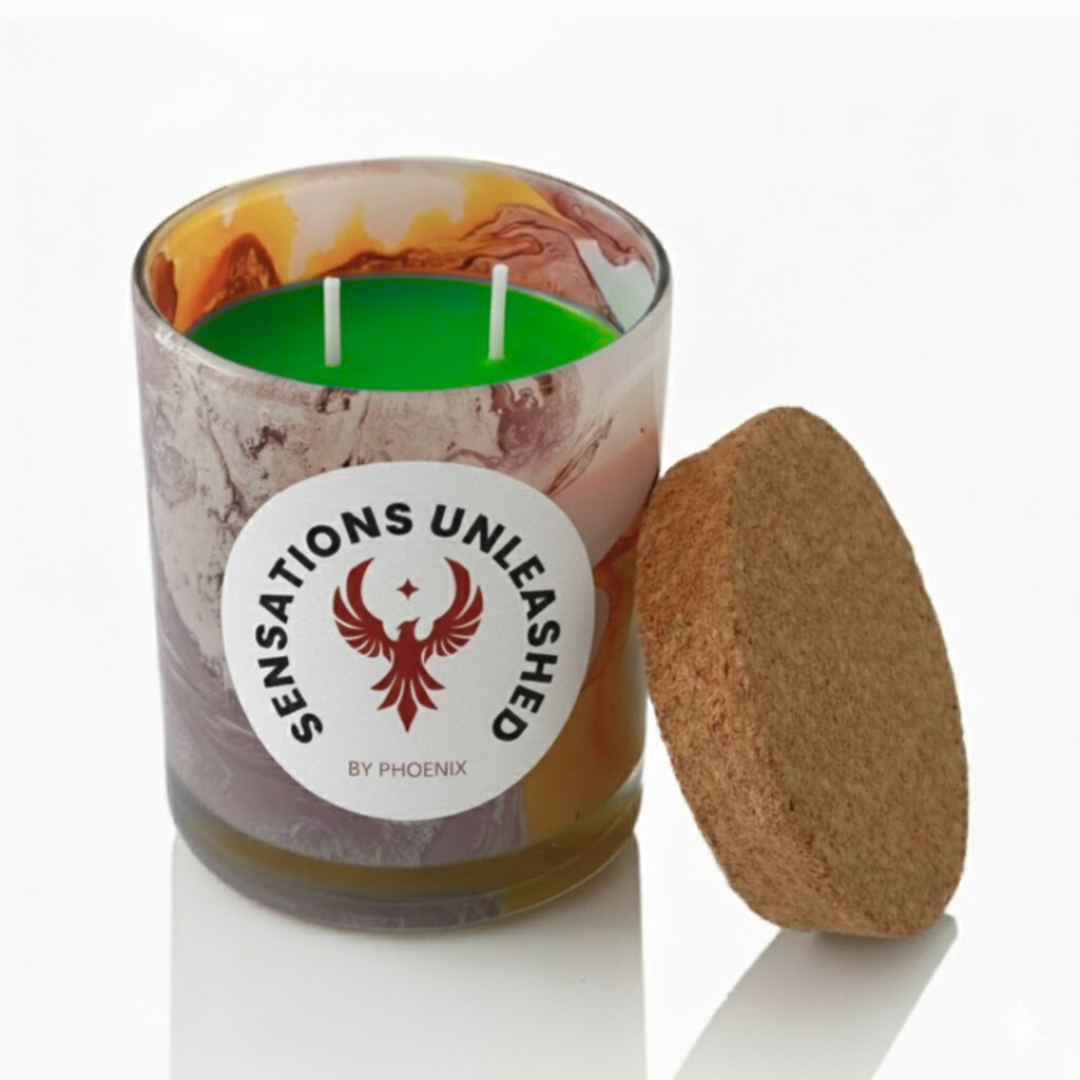 Sensations Unleashed BDSM Non UV Wax Play Glass Jar Candle In India